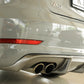 Rieger 00099367 Audi 8V A3 Rear Diffuser for Twin Tailpipe Left - Carbon-Look