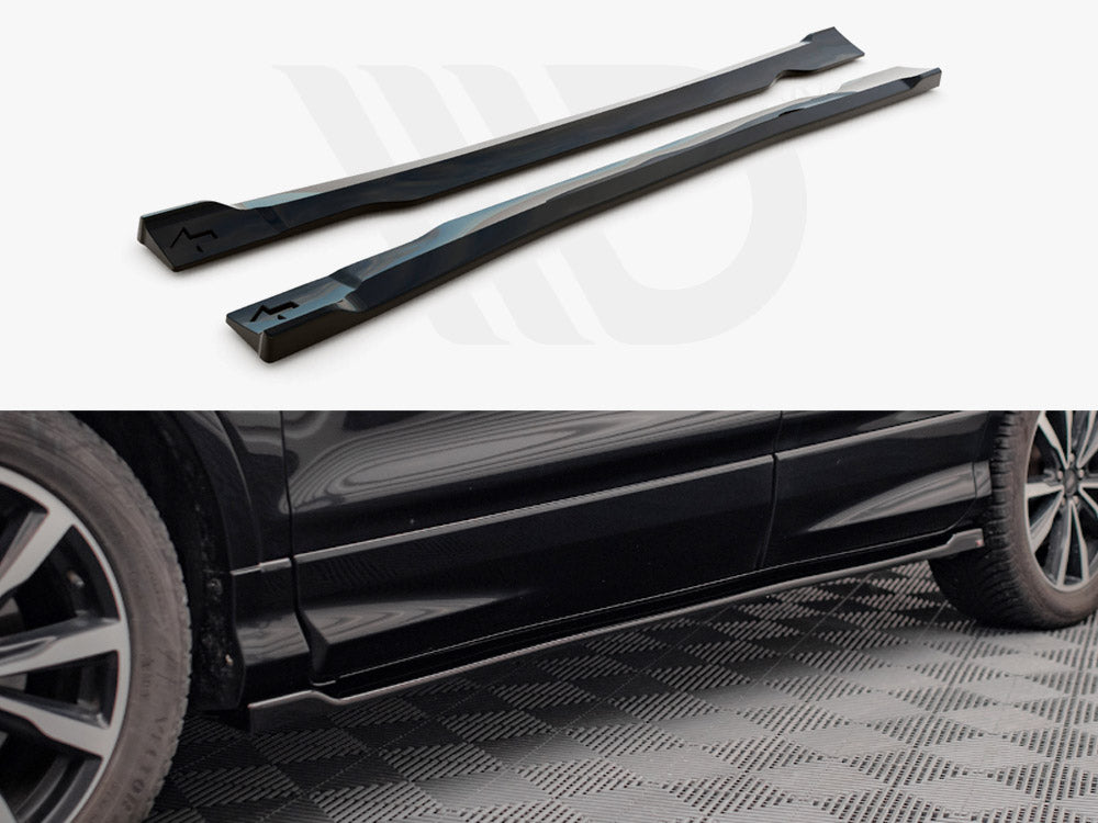 Maxton Design FO-ES-3-STLINE-SD1T Side Skirts Diffusers Ford Escape St-line MK3 (2012-2019) | Duco Car Parts UK Car Parts