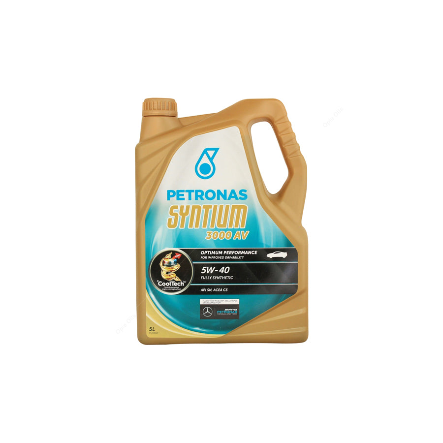 PETRONAS Syntium 3000 AV 5W-40 Fully Synthetic Car Engine Oil 5l