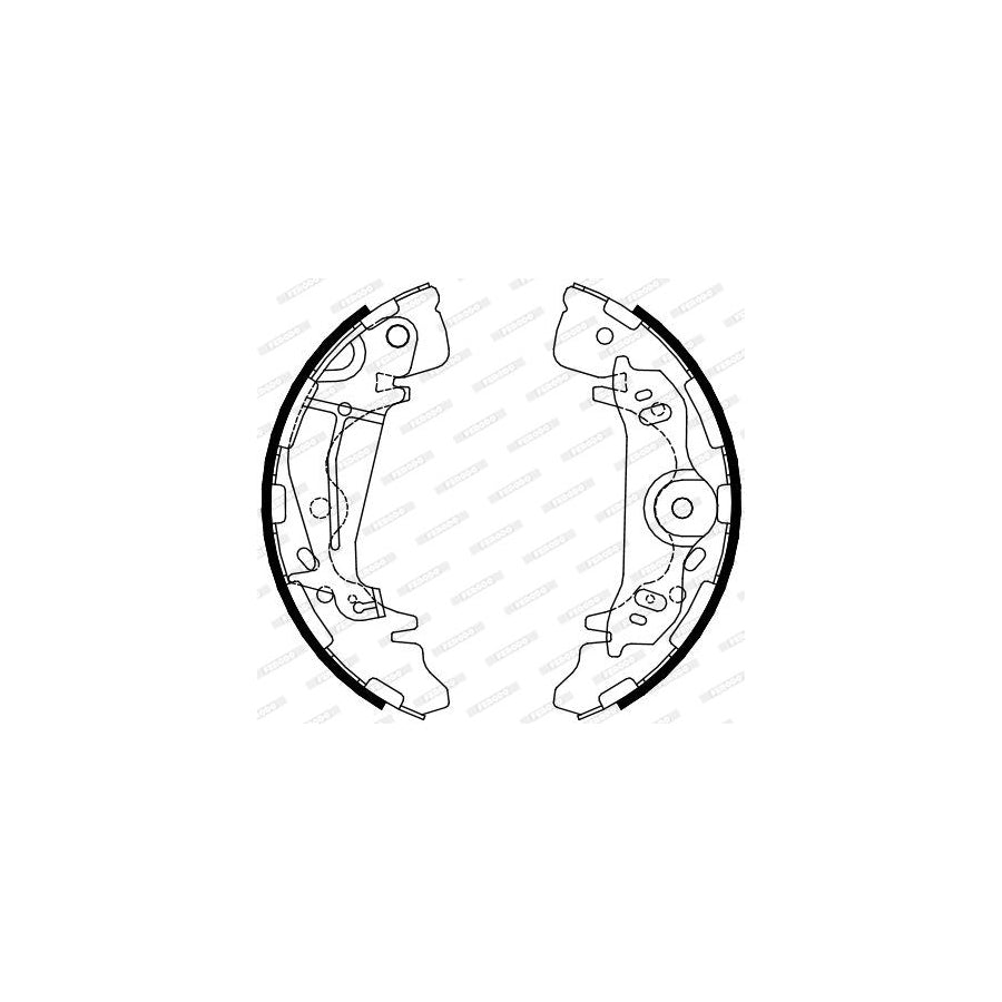 FERODO PREMIER FSB4085 Brake Shoe Set