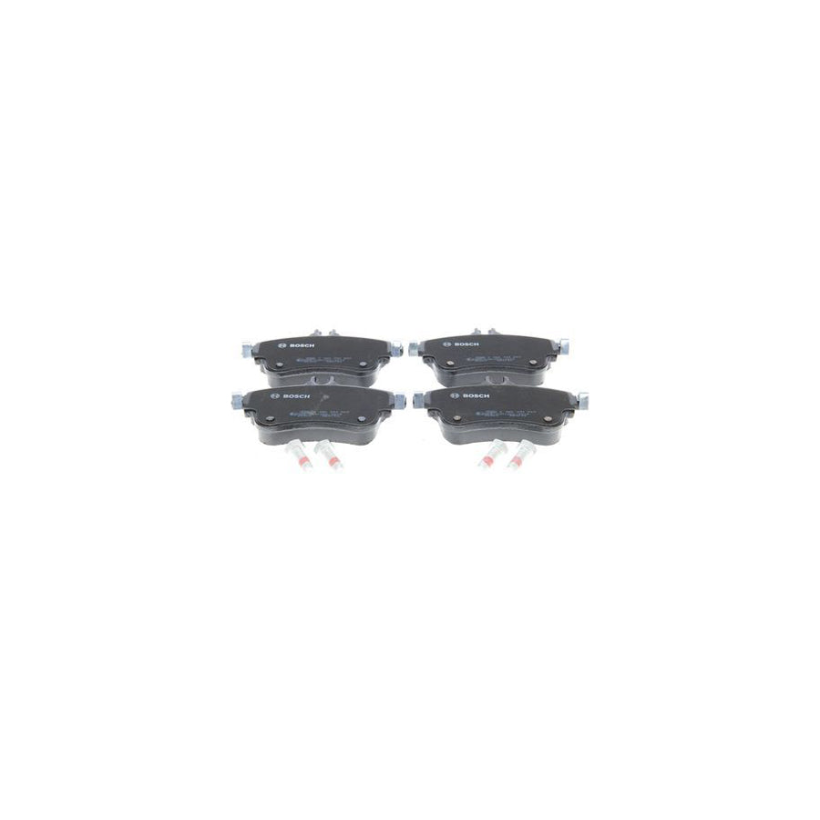 Bosch 0986494663 Brake Pad Set With Anti Squeak Plate With Bolts Screws With Mounting Manual BP1508