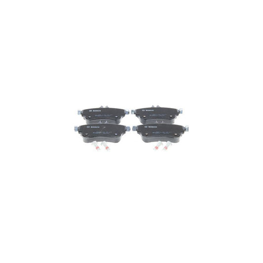 Bosch 0986494663 Brake Pad Set With Anti Squeak Plate With Bolts Screws With Mounting Manual BP1508