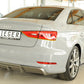 Rieger 00099367 Audi 8V A3 Rear Diffuser for Twin Tailpipe Left - Carbon-Look