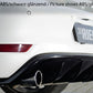 Rieger 00059524 VW Mk6 Golf GTI Rear Diffuser for Original Tailpipe Left & RIght -  Matte Black