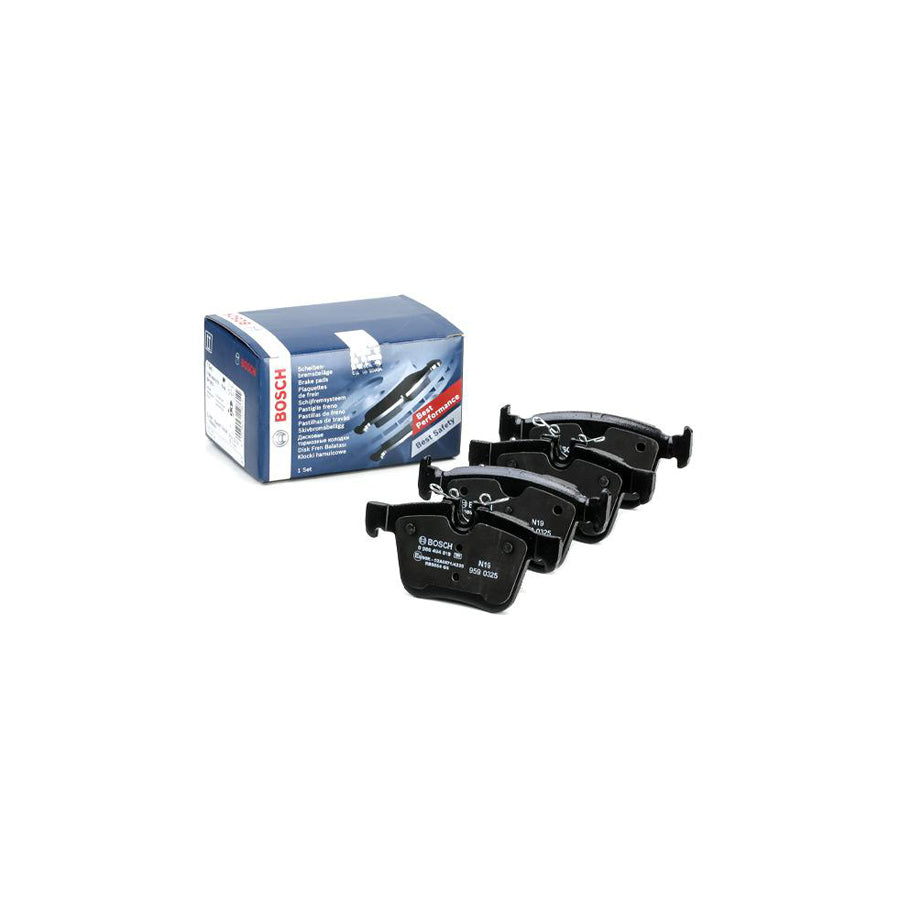 Bosch 0986494819 Brake Pad Set With Anti Squeak Plate BP1993