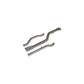 Active Autowerke BMW F80 F82 Exhaust Mid-Pipe - Non-resonated (M3 & M4)