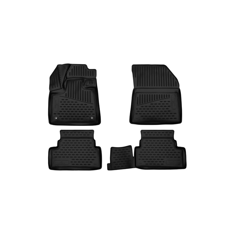 WALSER Tailored, XTR 75108 Floor mat set Front and Rear