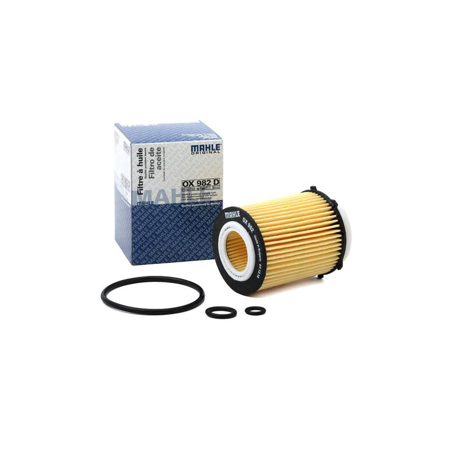 MAHLE ORIGINAL OX 982D Oil Filter Filter Insert
