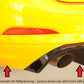 Rieger 00088237 Ford DEH Focus 4 ST Rear Diffuser for Original Tailpipe Left & RIght - Glossy Black