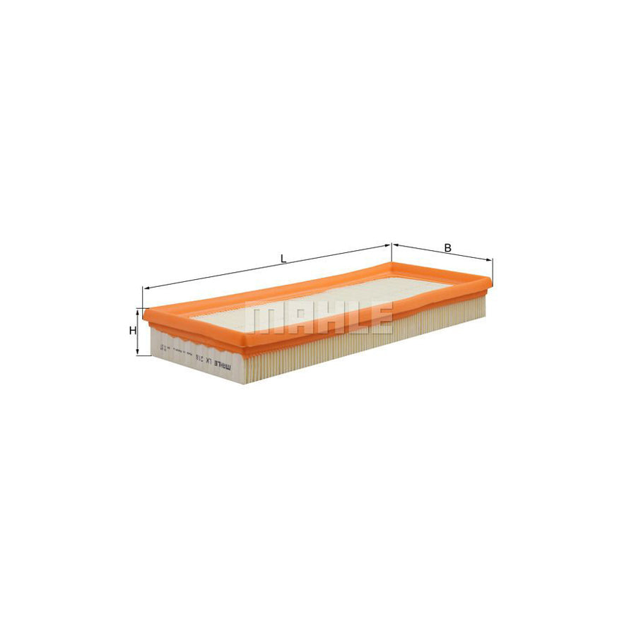 MAHLE ORIGINAL LX 218 Air Filter Filter Insert