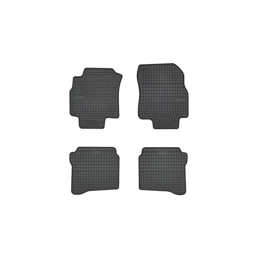 FROGUM Tailored 547228 Floor mat set for NISSAN PRIMERA Elastomer, Front and Rear, Quantity: 4, Black, (LHD)