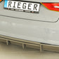Rieger 00099367 Audi 8V A3 Rear Diffuser for Twin Tailpipe Left - Carbon-Look