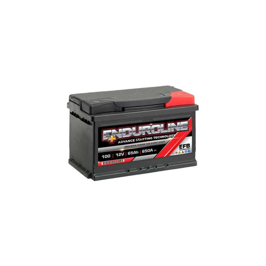 Enduroline 100 EFB Start Stop Car Battery 65Ah