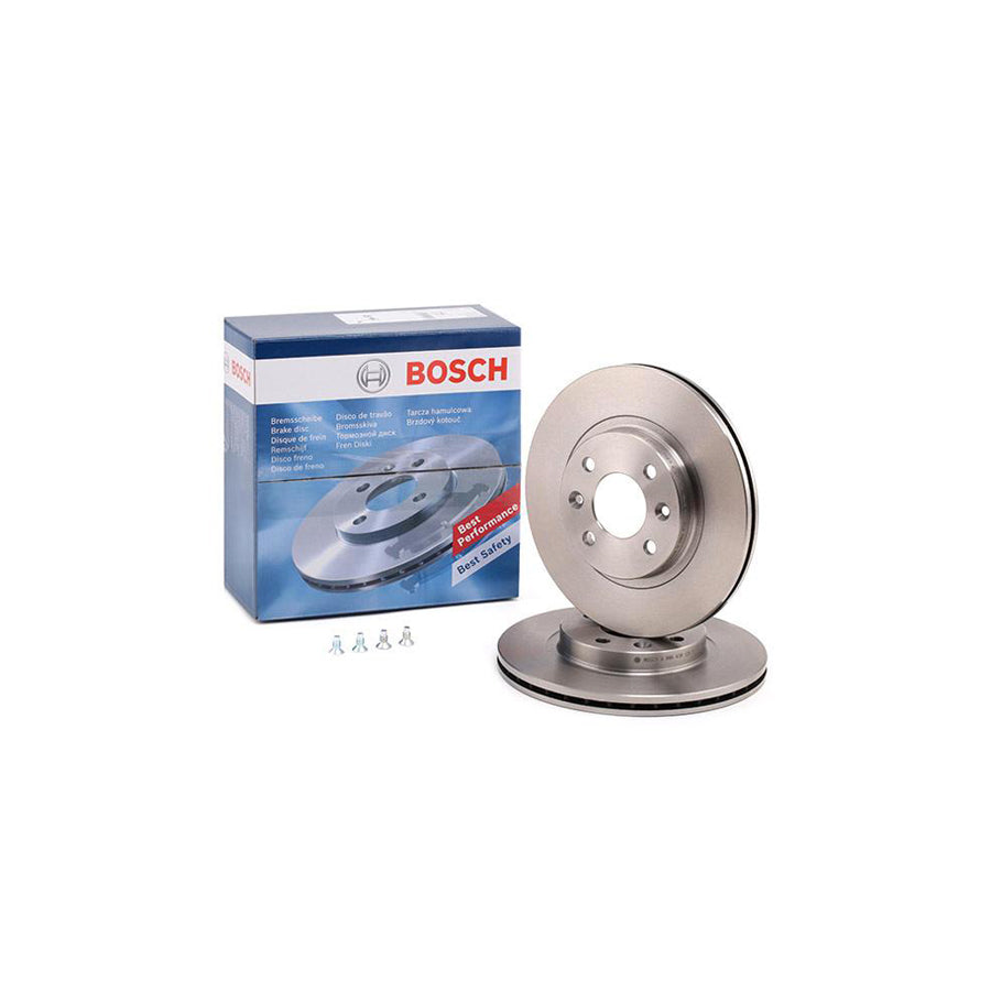 BOSCH 0 986 478 124 Brake Disc Internally Vented Vented Oiled with bolts screws