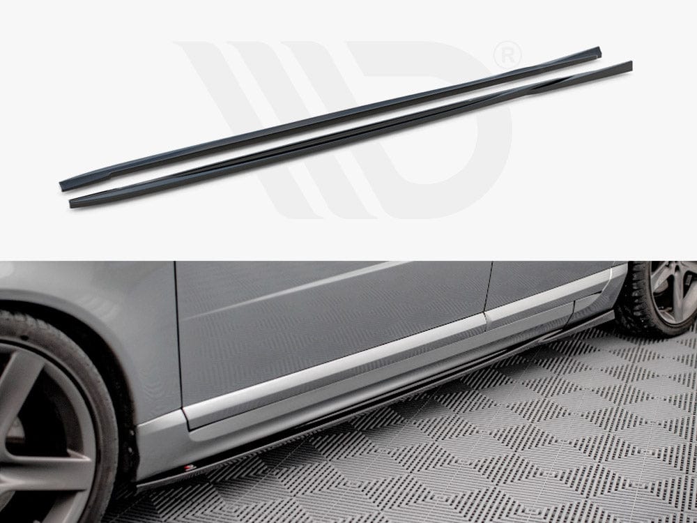 Maxton Design VO-V70-3-SD1T Side Skirts Diffusers Volvo V70 MK3 (2007-2013) | Duco Car Parts UK Car Parts