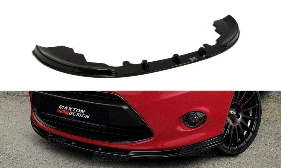 Maxton Design FO-FI-7-FD1T Front Splitter Ford Fiesta MK7 | Duco Car Parts UK Car Parts