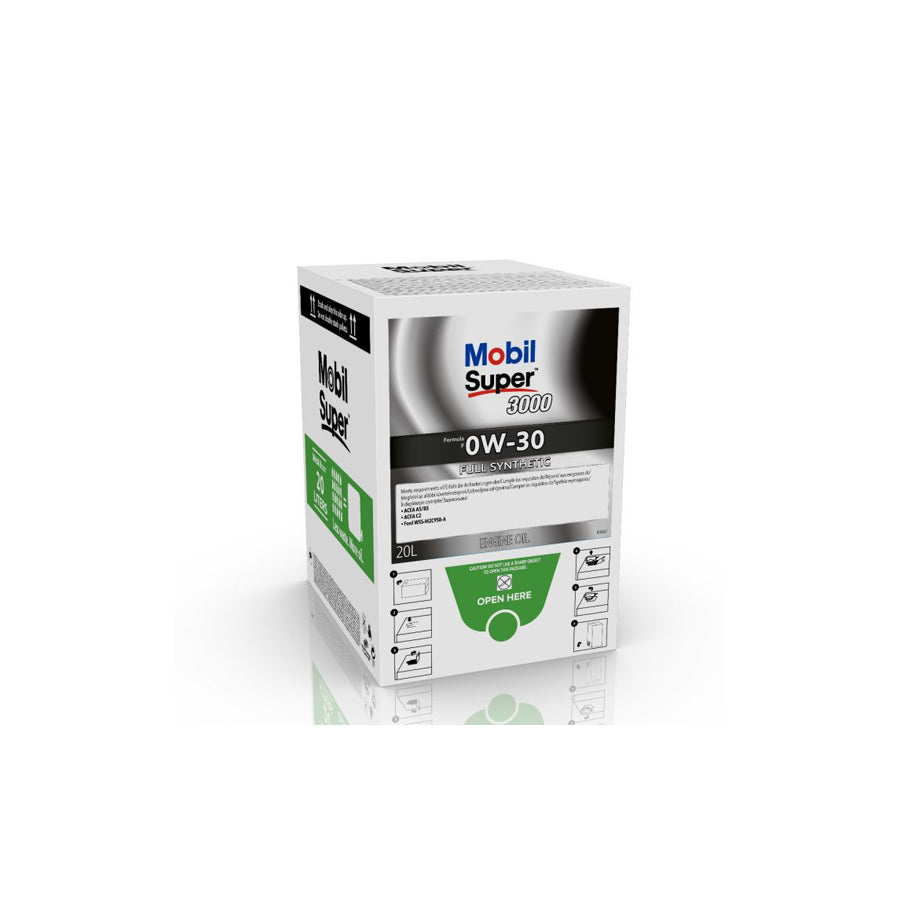 Mobil SUP3000 F-V 0W30 BAG-IN-BOX 20Ltr