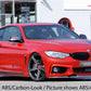 Rieger 00088086 BMW 4 Series F32 F33 F36 Front Splitter - Glossy Black