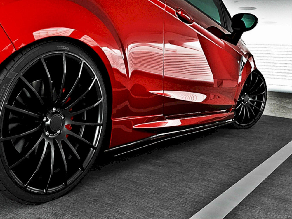 Maxton Design FO-FI-7/7F-ST-SD1T Side Skirts Diffusers Ford Fiesta MK7 Facelift ST / Zetec S (2013-2017) | Duco Car Parts UK Car Parts