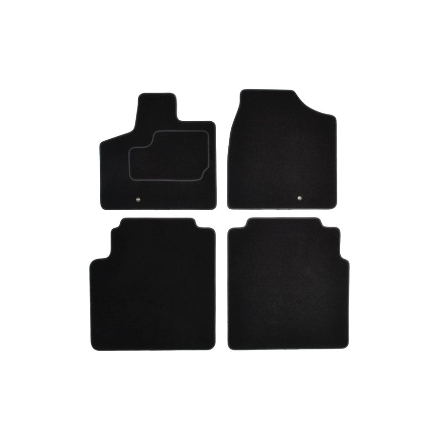 MAMMOOTH A041 CHR105 PRM 01 Floor mat set for CHRYSLER Grand Voyager V (RT) Textile, Front and Rear, Quantity: 4, Black