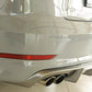 Rieger 00099367 Audi 8V A3 Rear Diffuser for Twin Tailpipe Left - Carbon-Look