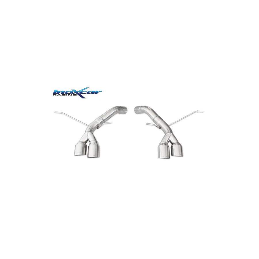 InoXcar Maserati Gransport 4.2 V8 Non-Resonated Rear Exhaust