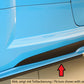 Rieger 00055187 Audi 8J-FV 8S Right Side Skirt Splitter (TT, TTS & TTRS)