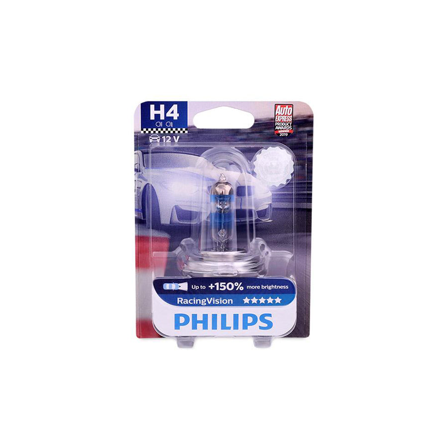 PHILIPS RacingVision 12342RVB1 Bulb, spotlight H4 12V 60/55W P43t-38 Halogen