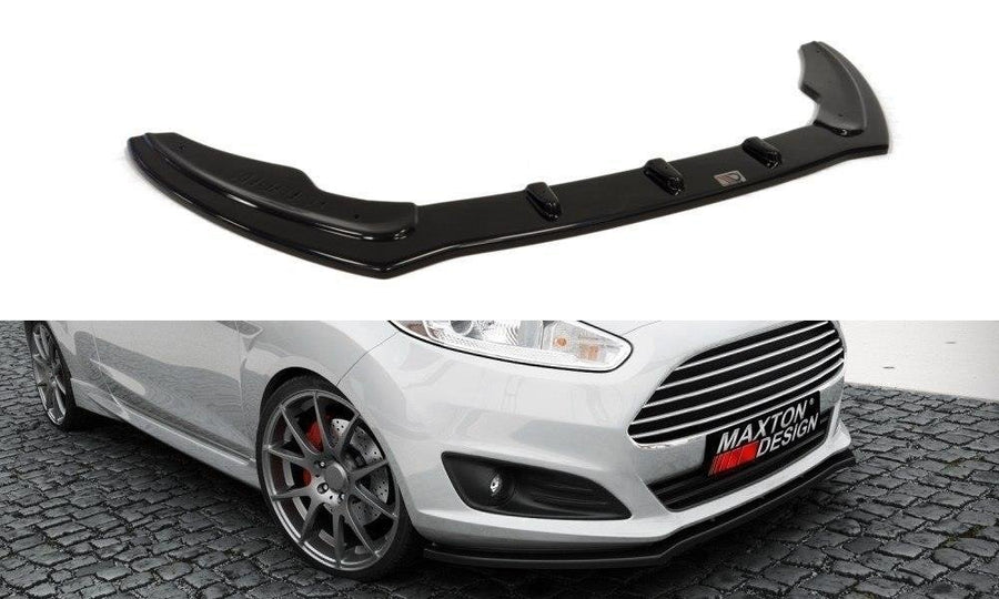 Maxton Design FO-FI-7F-FD1T Front Splitter Ford Fiesta MK7 FL | Duco Car Parts UK Car Parts