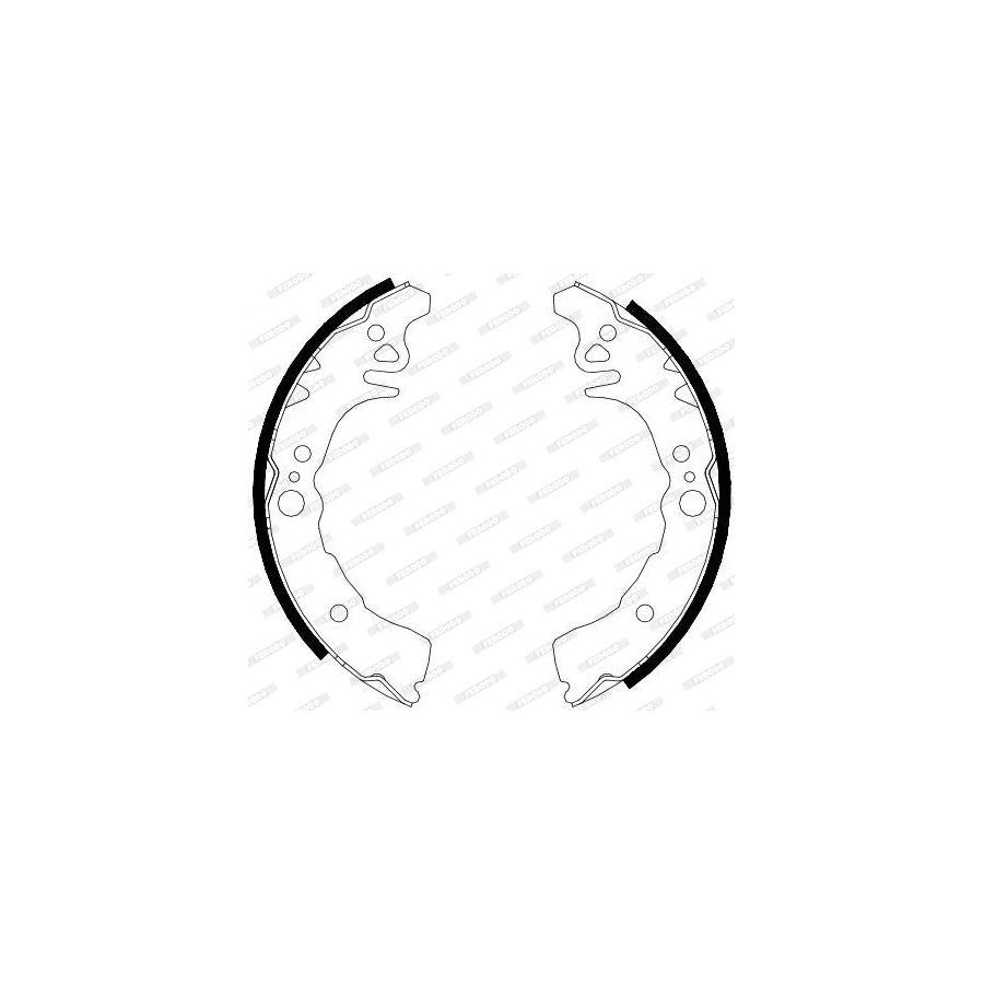 FERODO PREMIER FSB4118 Brake Shoe Set