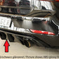 Rieger 00099370 VW Mk7 Golf GTI Rear Diffuser