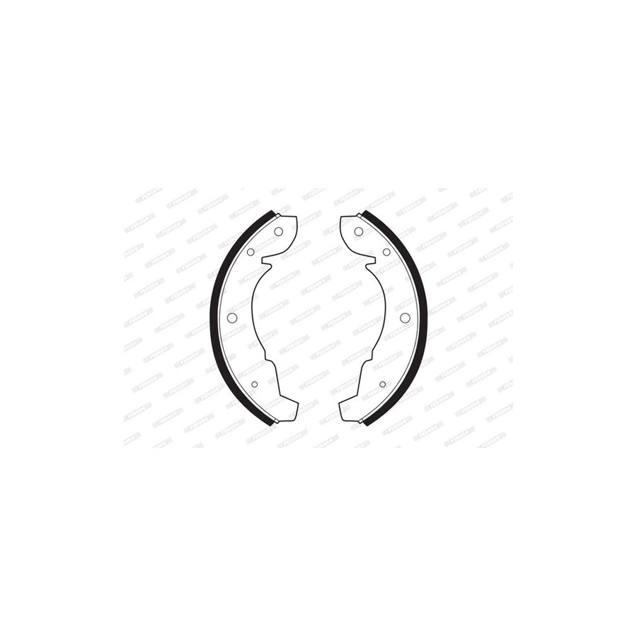 FERODO PREMIER FSB128 Brake Shoe Set for VW KAEFER