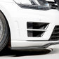 Rieger 00088091 VW Mk7 Mk7-Line Golf R Front Splitter - Glossy Black