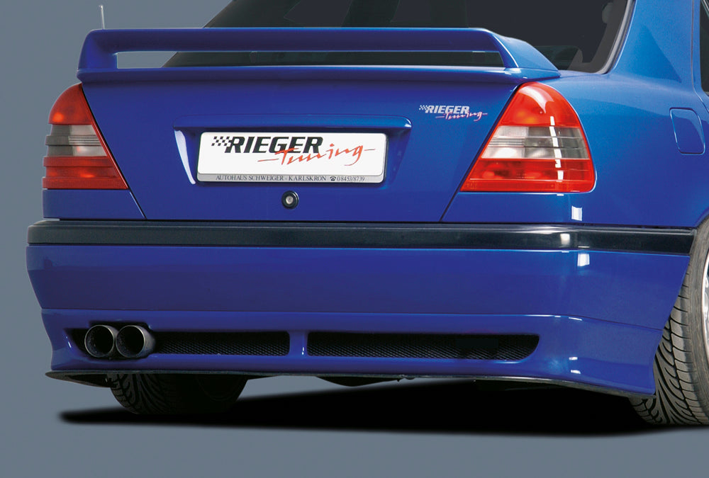 Rieger 00025025 Mercedes-Benz W202 C-Class Rear Diffuser