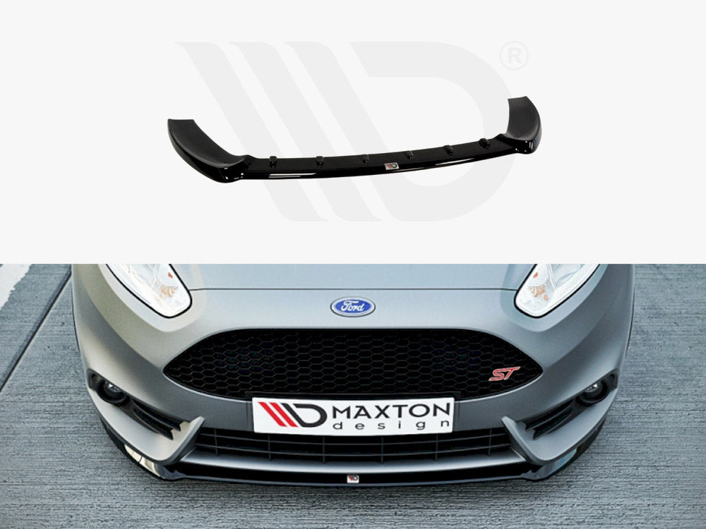 Maxton Design FO-FI-7F-ST-CUPRA-FD1T Front Splitter (cupra) Fiesta MK7 ST Facelift 2013-17 | Duco Car Parts UK Car Parts