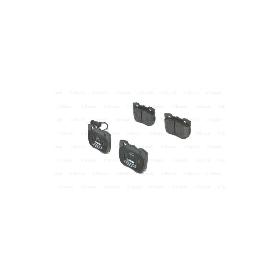 Bosch 0986424287 Brake Pad Set With Integrated Wear Sensor With Anti Squeak Plate BP141