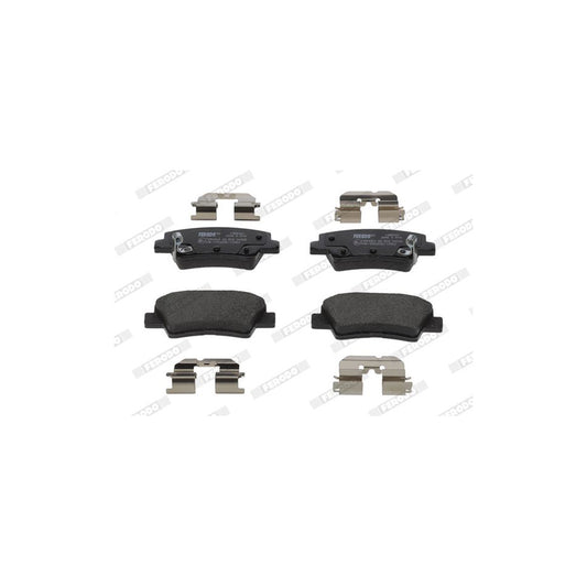 Ferodo Fdb5041 Brake Pad Set With Acoustic Wear Warning Without Accessories