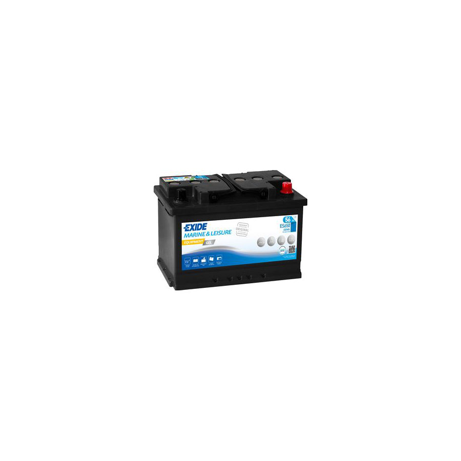 Exide ES650 G60 Marine Gel Leisure Battery 56AH | Duco Car Parts UK Car Parts