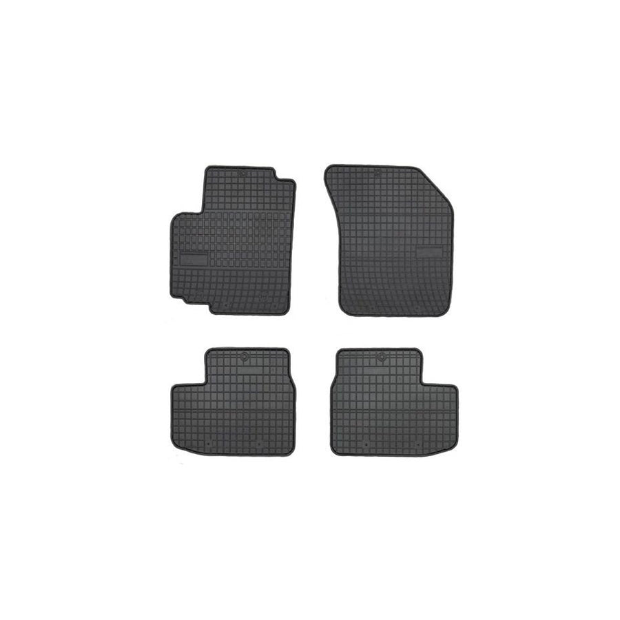 FROGUM Tailored 0603 Floor mat set Elastomer, Front and Rear, Quantity: 4, Black, (LHD)