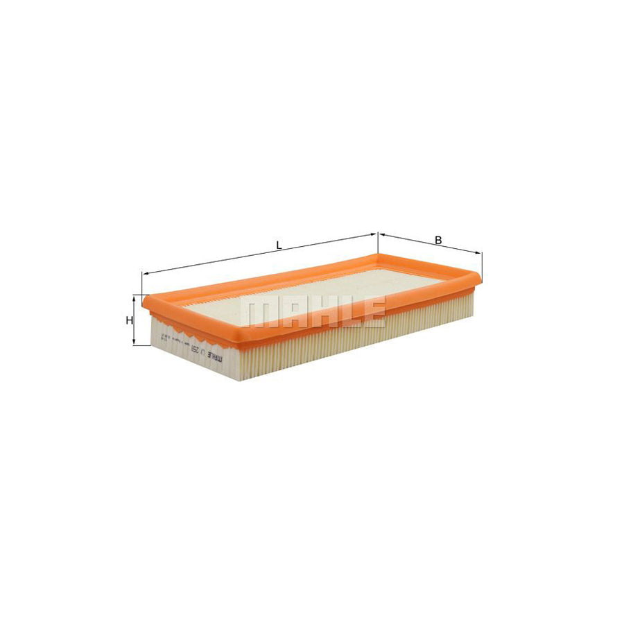 MAHLE ORIGINAL LX 259 Air Filter Filter Insert