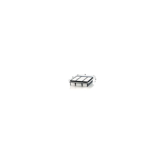 MANN-FILTER C 26 023 Air Filter for MITSUBISHI Grandis (NA4W) Filter Insert