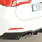 Rieger 00088239 Ford DEH Focus 4 Rear Diffuser for Sport Tailpipe Left & Right (Inc. Focus 4 ST) - Glossy Black