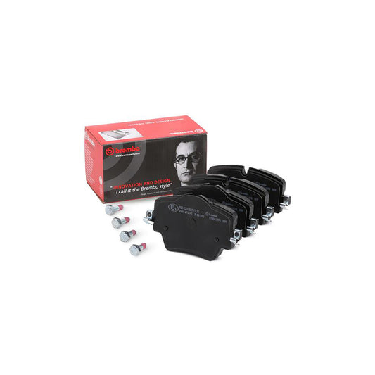 Brembo P 06 093 Brake Pad Set Prepared For Wear Indicator With Brake Caliper Screws