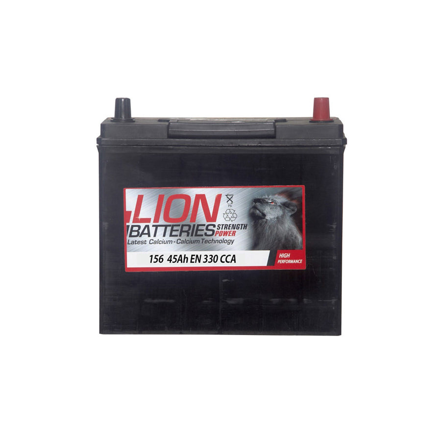 Lion Car Battery - 156 - 3 Year Guarantee