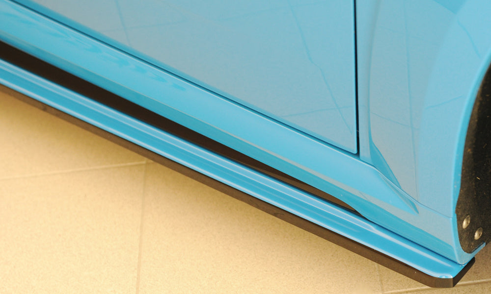 Rieger 00055187 Audi 8J-FV 8S Right Side Skirt Splitter (TT, TTS & TTRS) -  Matte Black