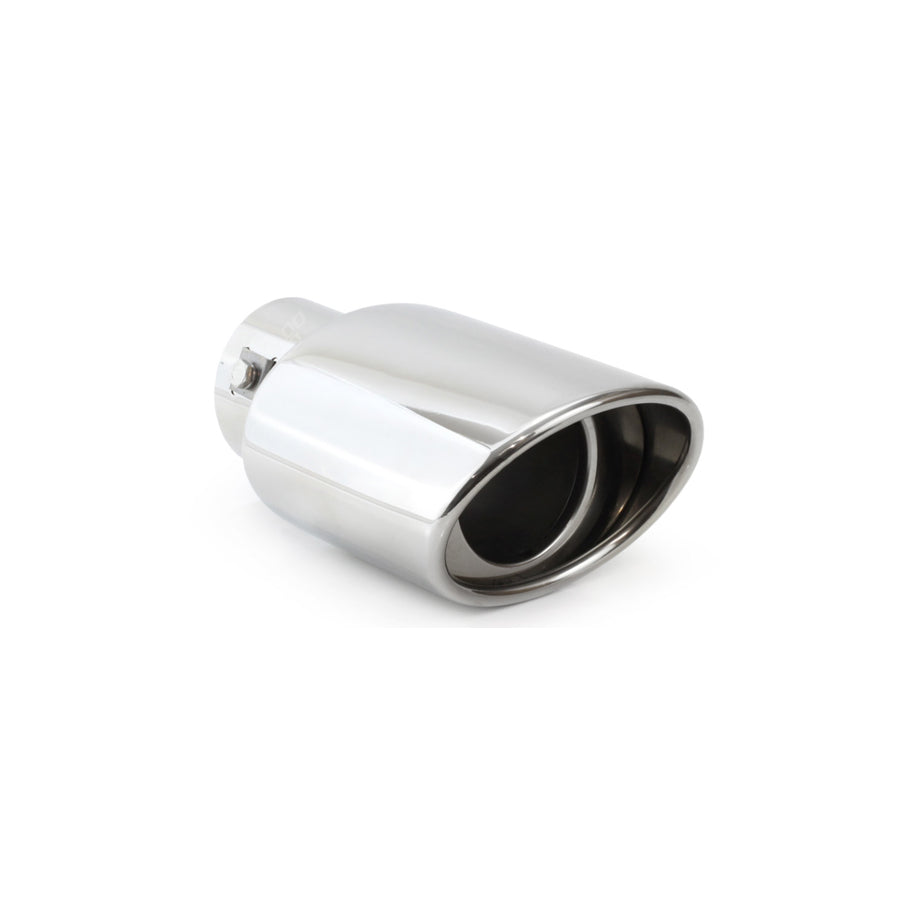 AMiO MT 014 01314 Exhaust tip 117 mm, round, Stainless Steel, 180mm, 63mm