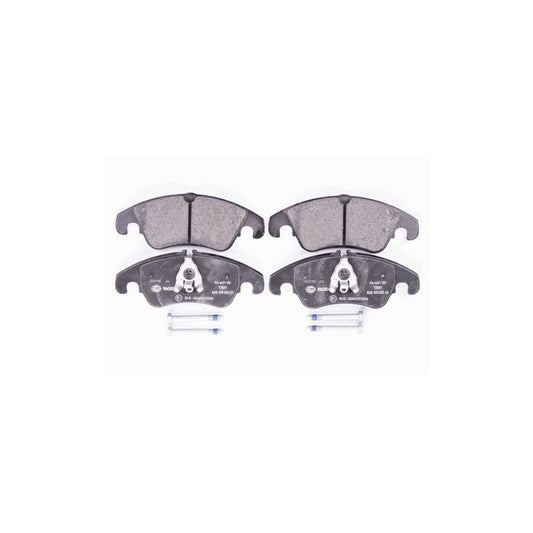 Hella 8DB 355 023 221 Brake Pad Set With Integrated Wear Warning Contact With Brake Caliper Screws