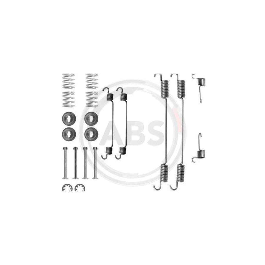 A.B.S. 0740Q Accessory Kit, Brake Shoes | Duco Car Parts UK Car Parts