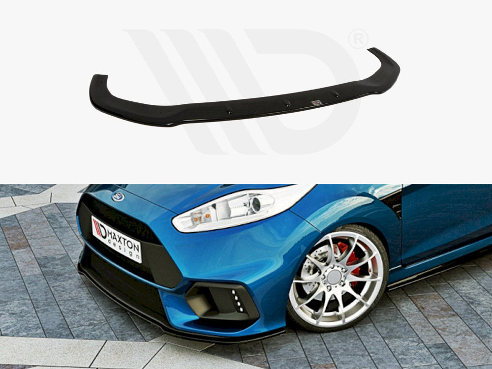 Maxton Design FO-FI-7F-RS15-FD1T Front Splitter Fiesta MK7 2013-2017 Maxton Rs | Duco Car Parts UK Car Parts