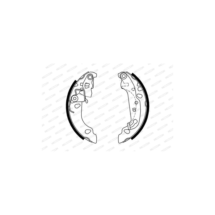 FERODO PREMIER FSB636 Brake Shoe Set